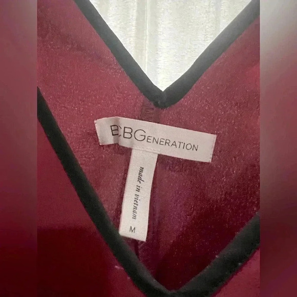 BCBG Black Trim Dress - Picture 4 of 5